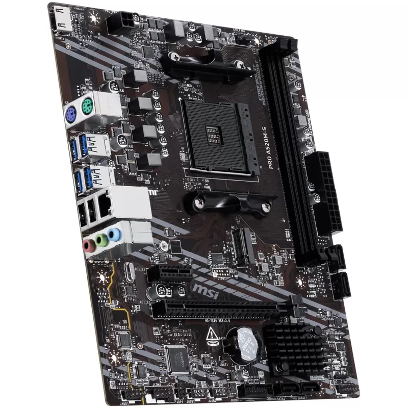 Материнская Плата MSI PRO A520M-S DDR4 AM4