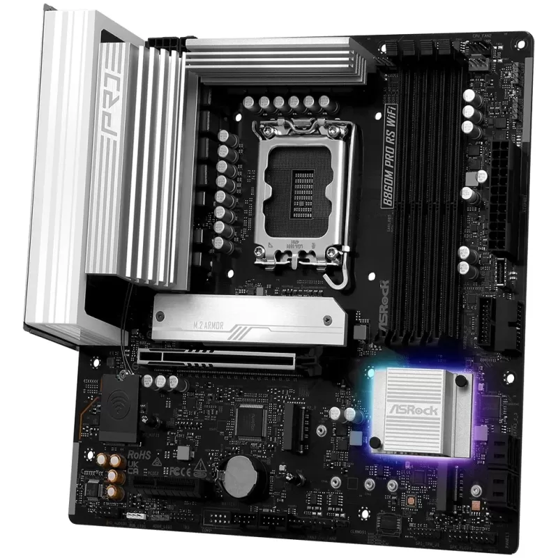 Motherboard ASRock B860M Pro RS WiFi DDR5 LGA1851