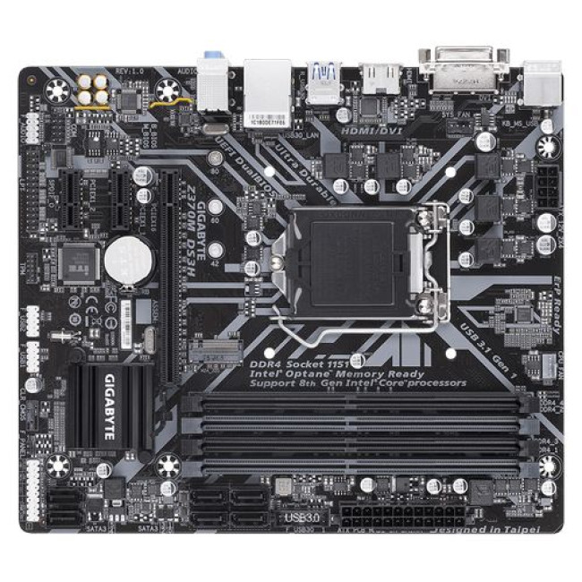 Motherboard Gigabyte Z370M DS3H DDR4 LGA1151