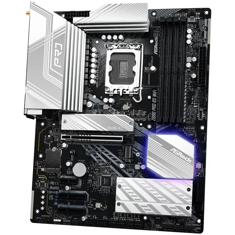 Материнская Плата ASRock Z890 Pro RS WiFi DDR5 LGA1851 Материнская Плата ASRock Z890 Pro RS WiFi DDR5 LGA1851