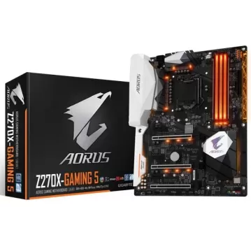 לוח אם Gigabyte GA-Z270X-Gaming 5 DDR4 LGA1151 - יבואן רשמי לוח אם Gigabyte GA-Z270X-Gaming 5 DDR4 LGA1151 - יבואן רשמי