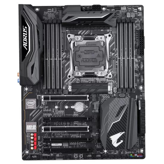 לוח אם Gigabyte X299 AORUS Gaming 3 Pro DDR4 LGA2066 - יבואן רשמי