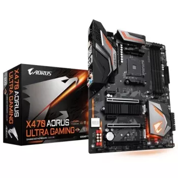 לוח אם Gigabyte X470 ULTRA GAMING DDR4 AM4 - יבואן רשמי