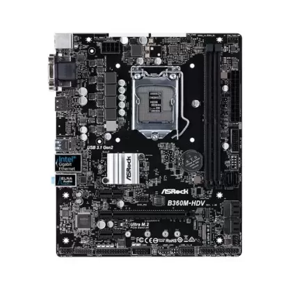 Материнская Плата ASRock B360M-HDV DDR4 LGA1151
