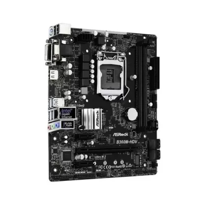 Материнская Плата ASRock B360M-HDV DDR4 LGA1151