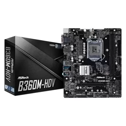 Материнская Плата ASRock B360M-HDV DDR4 LGA1151
