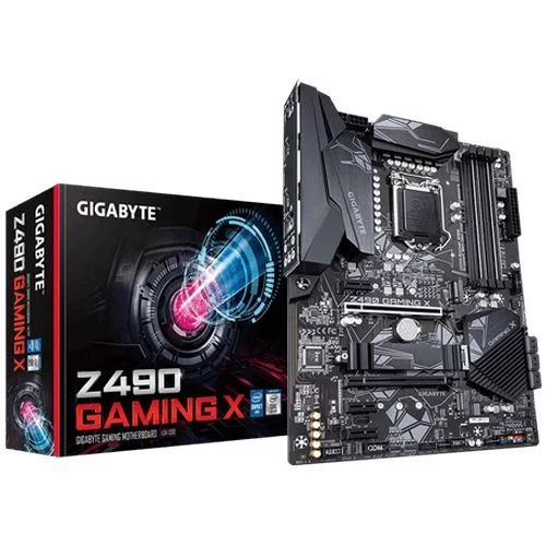 Motherboard Gigabyte Z490 GAMING X DDR4 LGA1200 - official importer Motherboard Gigabyte Z490 GAMING X DDR4 LGA1200 - official importer