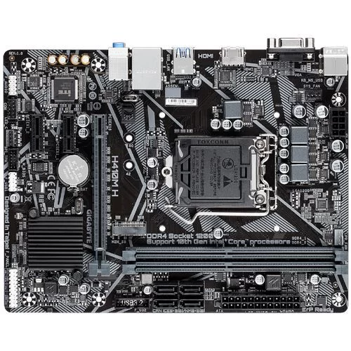 לוח אם Gigabyte H410M H DDR4 LGA1200 - יבואן רשמי