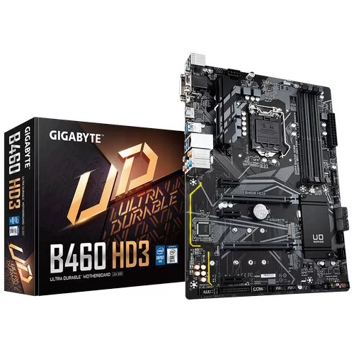 לוח אם Gigabyte B460 HD3 DDR4 LGA1200 - יבואן רשמי