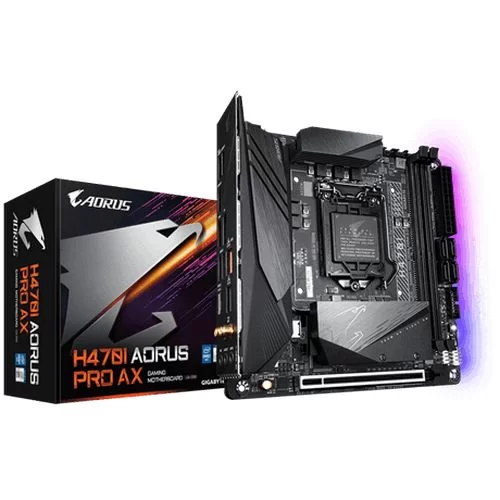 Motherboard Gigabyte H470i AORUS PRO AX DDR4 LGA1200 - official importer
