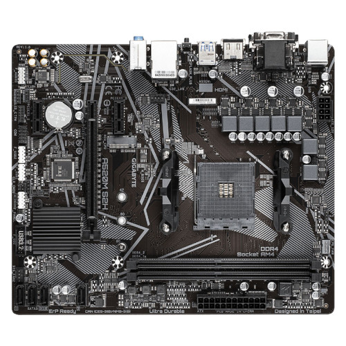 לוח אם Gigabyte A520M S2H DDR4 Micro ATX AM4