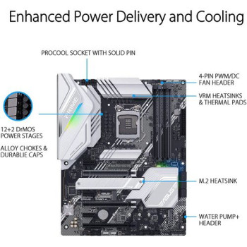 לוח אם Asus PRIME Z490-A DDR4 LGA1200 לוח אם Asus PRIME Z490-A DDR4 LGA1200