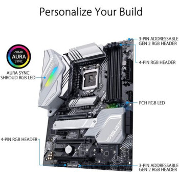 לוח אם Asus PRIME Z490-A DDR4 LGA1200 לוח אם Asus PRIME Z490-A DDR4 LGA1200