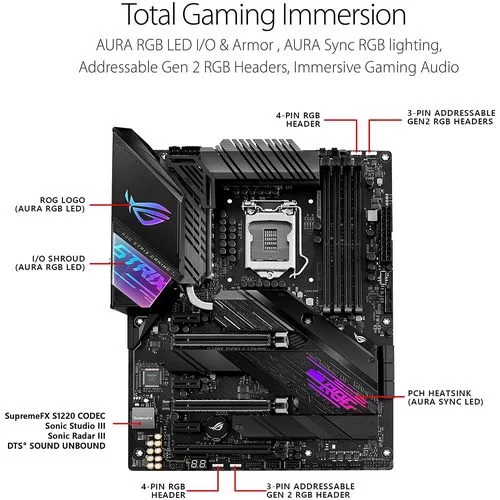 לוח אם Asus ROG STRIX Z490-E GAMING DDR4 LGA1200