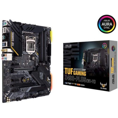 Motherboard Asus TUF GAMING Z490-PLUS (WI-FI) DDR4 LGA1200 Motherboard Asus TUF GAMING Z490-PLUS (WI-FI) DDR4 LGA1200