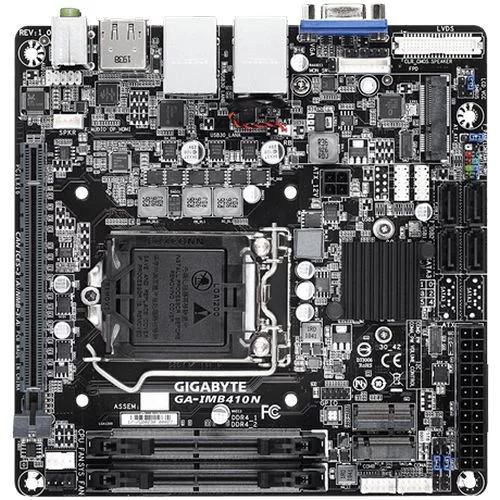 לוח אם Gigabyte GA-IMB410N DDR4 LGA1200 - יבואן רשמי לוח אם Gigabyte GA-IMB410N DDR4 LGA1200 - יבואן רשמי