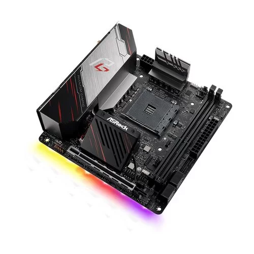Motherboard ASRock X570 Phantom Gaming-ITX/TB3 DDR4 AM4 Motherboard ASRock X570 Phantom Gaming-ITX/TB3 DDR4 AM4