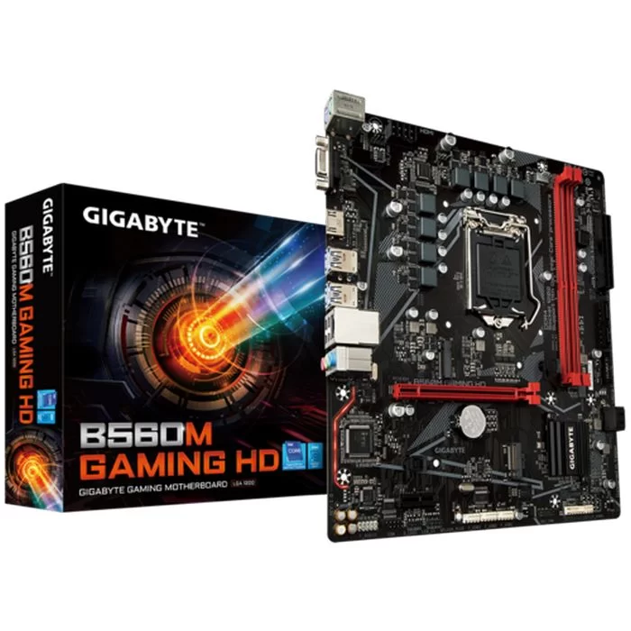 לוח אם Gigabyte B560M GAMING HD DDR4 DIMM LGA1200 - יבואן רשמי