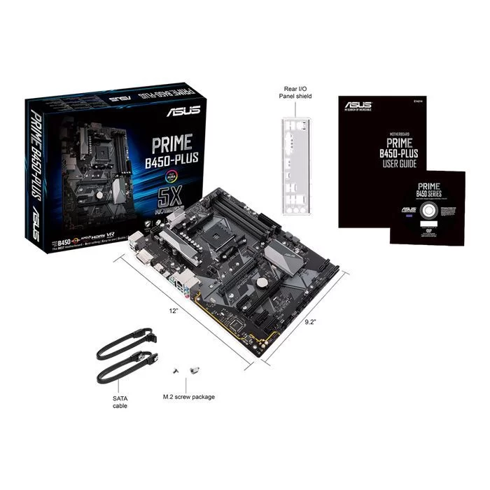 Motherboard Asus PRIME B450-PLUS DDR4 DIMM AM4