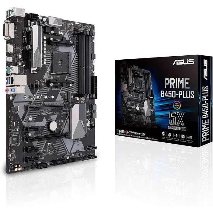 Motherboard Asus PRIME B450-PLUS DDR4 DIMM AM4