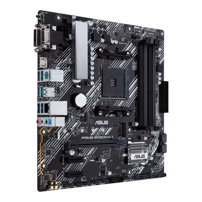 לוח אם Asus PRIME B450M-A II DDR4 DIMM AM4 לוח אם Asus PRIME B450M-A II DDR4 DIMM AM4