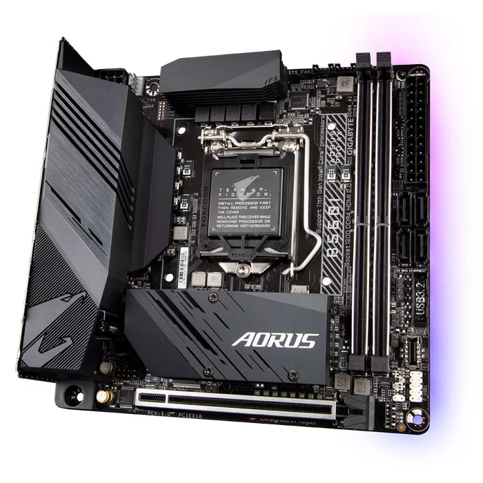 Motherboard Gigabyte B560I AORUS PRO AX DDR4 LGA1200 - official importer