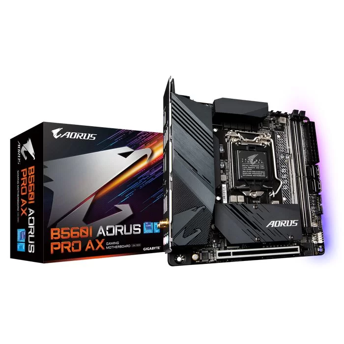 Motherboard Gigabyte B560I AORUS PRO AX DDR4 LGA1200 - official importer