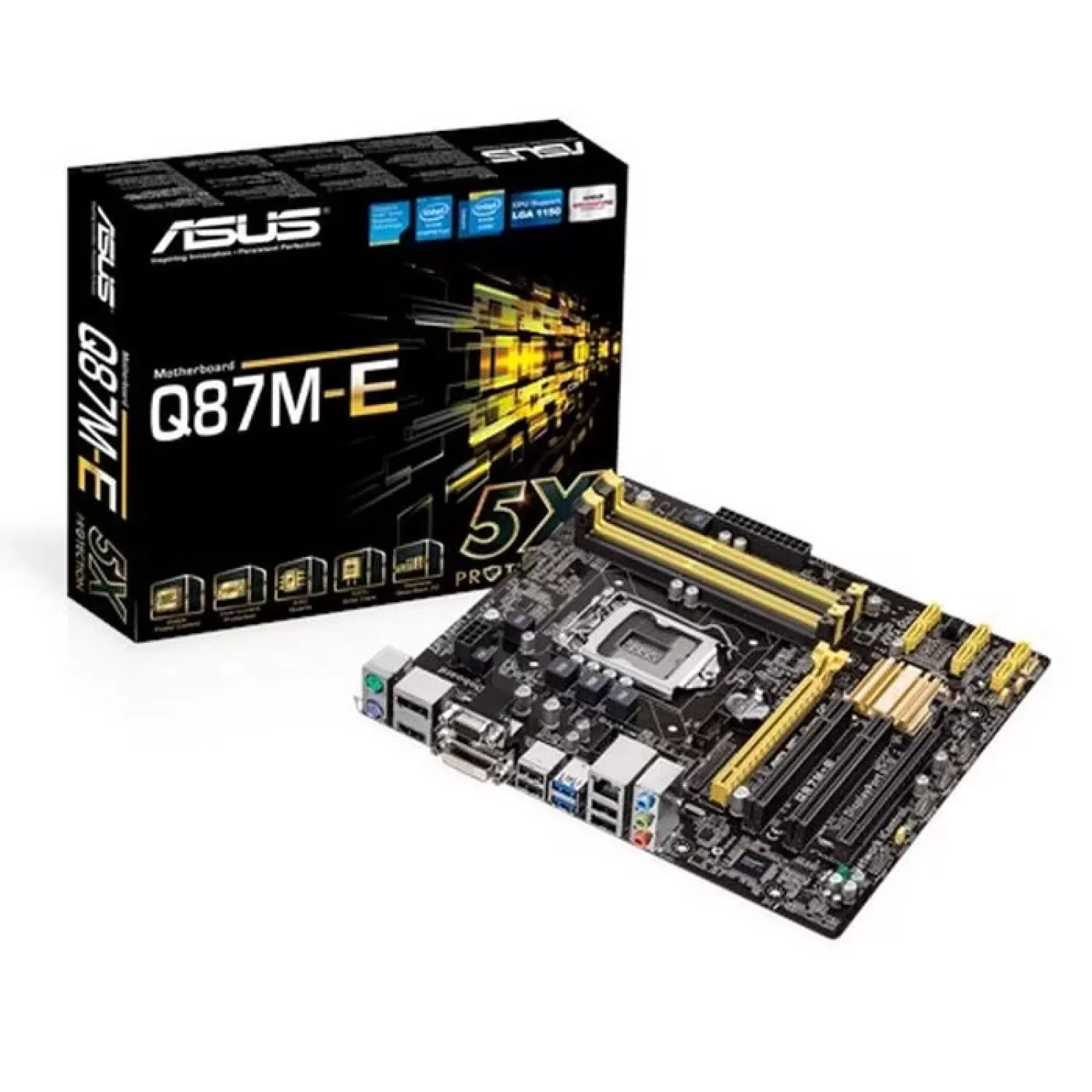 Материнская Плата Asus Q87M-E DDR3 DIMM LGA1150