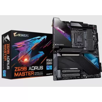 Материнская Плата Gigabyte Z690 AORUS MASTER DDR5 LGA1700 - официальный импортер Материнская Плата Gigabyte Z690 AORUS MASTER DDR5 LGA1700 - официальный импортер