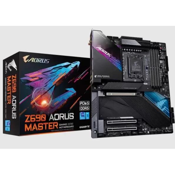 לוח אם Gigabyte Z690 AORUS MASTER DDR5 LGA1700 - יבואן רשמי