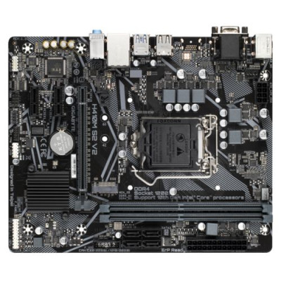 לוח אם Gigabyte H410M S2 V2 DDR4 LGA1200 לוח אם Gigabyte H410M S2 V2 DDR4 LGA1200