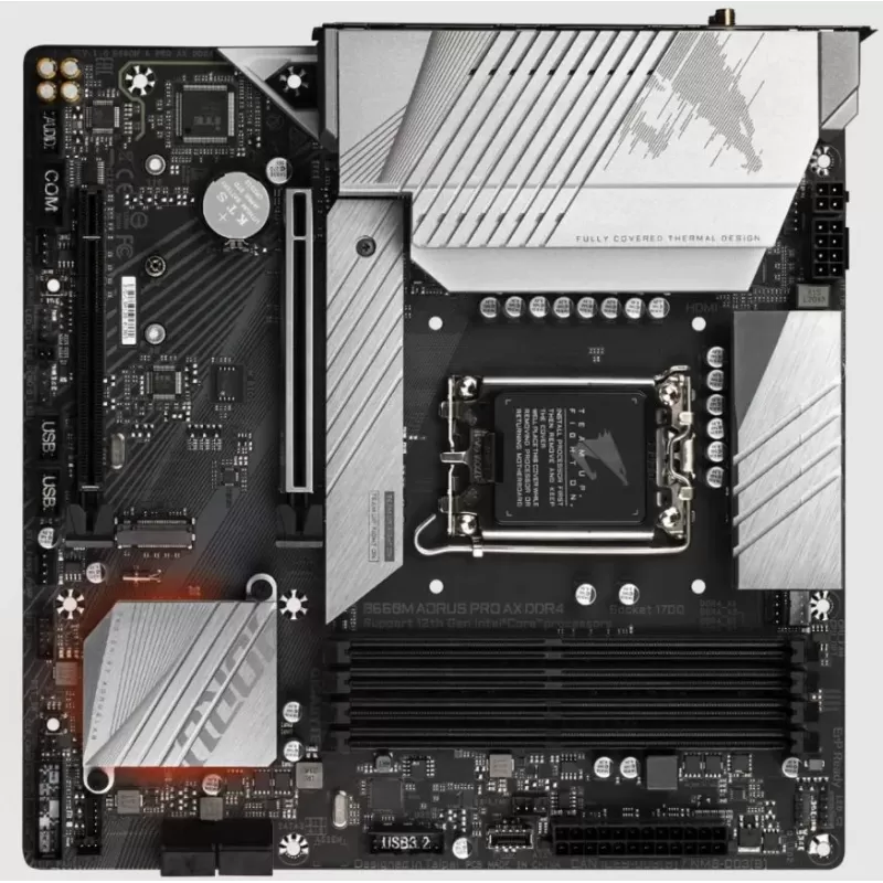 Материнская Плата Gigabyte B660M AORUS PRO AX DDR4 DDR4 DIMM LGA1700 Материнская Плата Gigabyte B660M AORUS PRO AX DDR4 DDR4 DIMM LGA1700