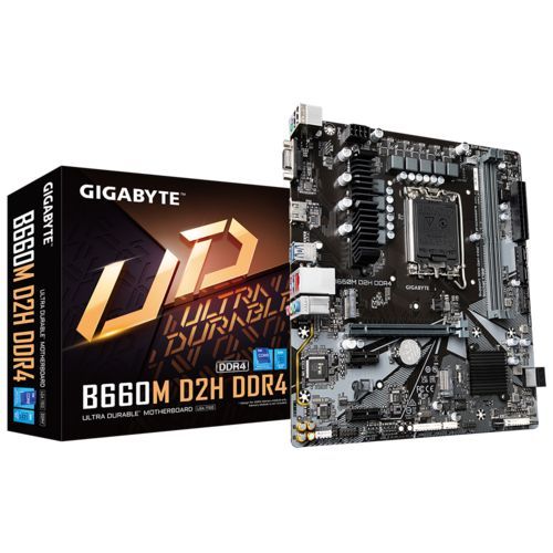 Материнская Плата Gigabyte B660M D2H DDR4 LGA1700