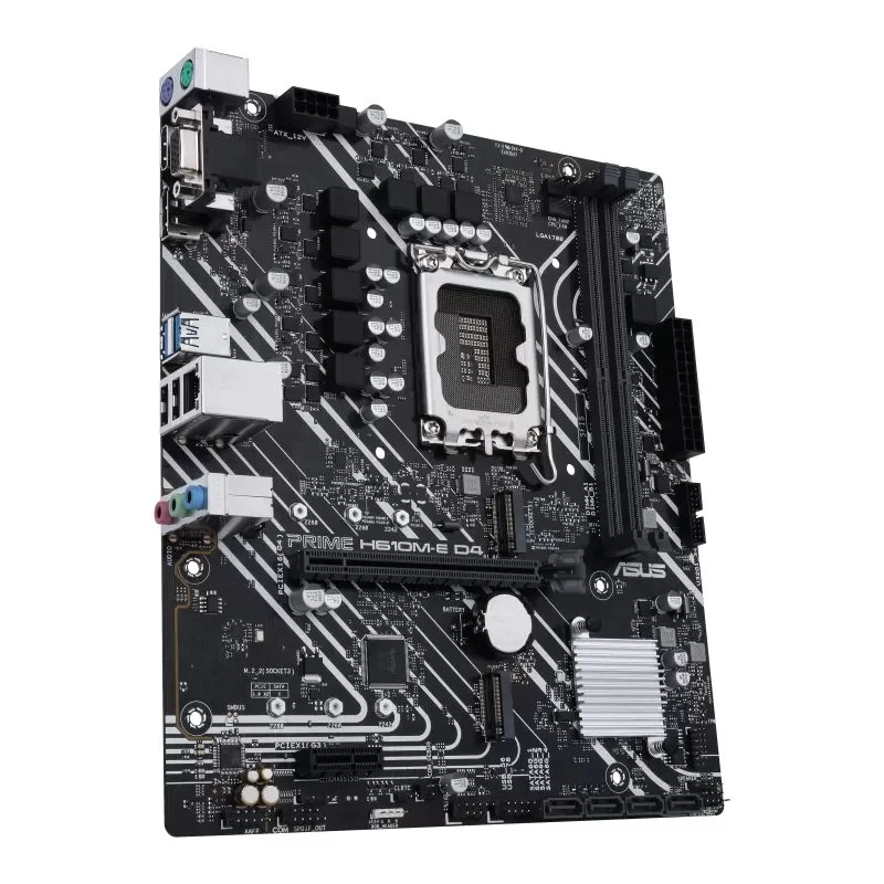 Материнская Плата Asus PRIME H610M-E D4 DDR4 DIMM LGA1700