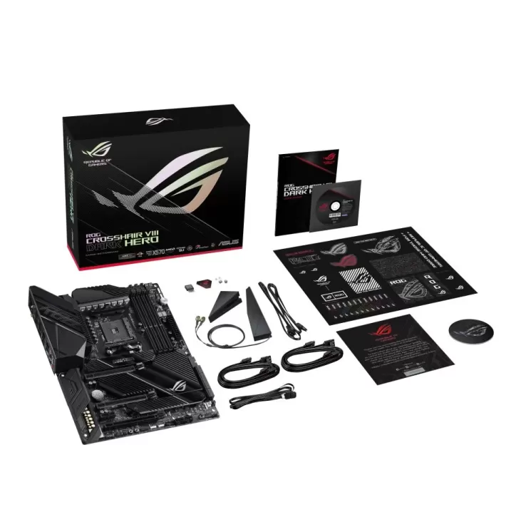 Motherboard Asus ROG CROSSHAIR VIII DARK HERO DDR4 DIMM AM4 Motherboard Asus ROG CROSSHAIR VIII DARK HERO DDR4 DIMM AM4