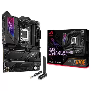 לוח אם Asus ROG STRIX X670E-E GAMING WIFI DDR5 AM5 לוח אם Asus ROG STRIX X670E-E GAMING WIFI DDR5 AM5