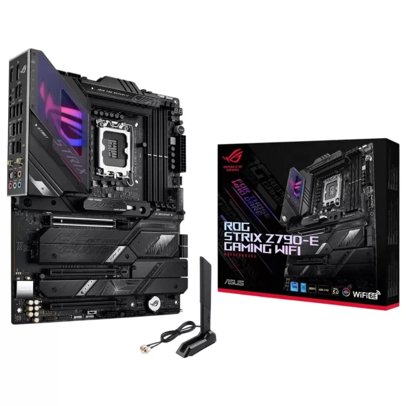 לוח אם Asus ROG STRIX Z790-E GAMING WIFI DDR5 DIMM LGA1700 לוח אם Asus ROG STRIX Z790-E GAMING WIFI DDR5 DIMM LGA1700
