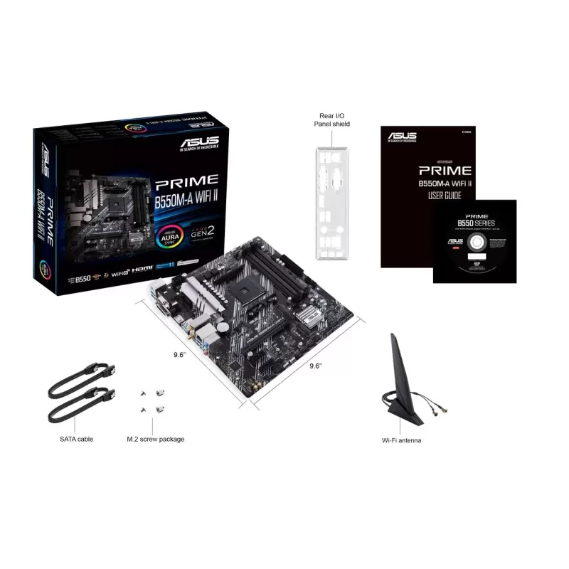 Motherboard Asus PRIME B550M-A WIFI II DDR4 DIMM AM4