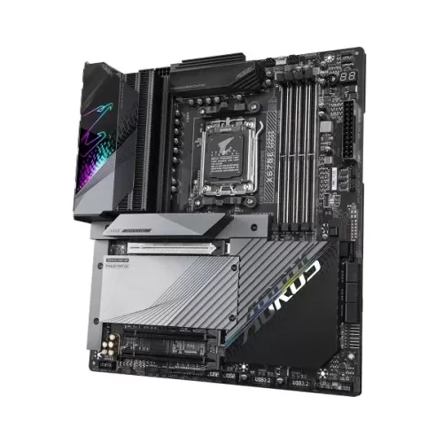 לוח אם Gigabyte X670E AORUS MASTER DDR5 DIMM AM5 - יבואן רשמי