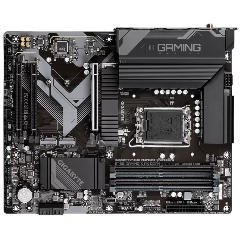 לוח אם Gigabyte B760 GAMING X AX DDR4 DDR4 DIMM LGA1700