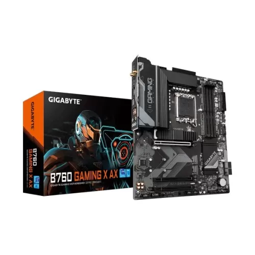 Motherboard Gigabyte B760 GAMING X AX DDR5 DIMM LGA1700 Motherboard Gigabyte B760 GAMING X AX DDR5 DIMM LGA1700