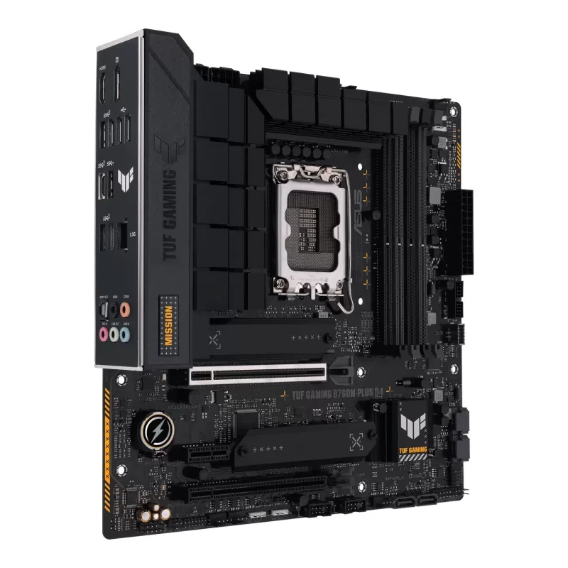 Материнская Плата Asus TUF GAMING B760M-PLUS D4 DDR4 DIMM LGA1700