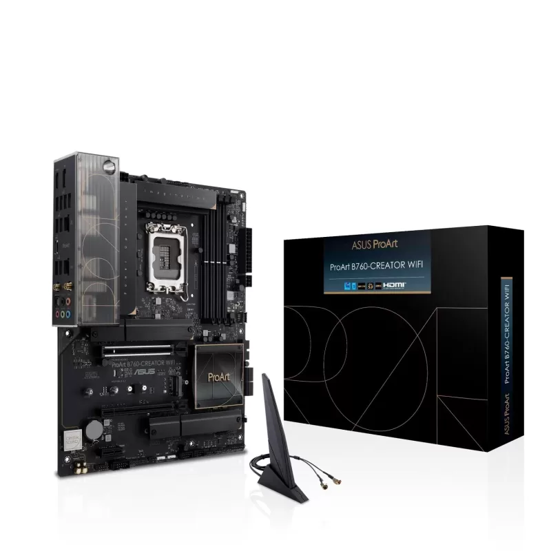 Motherboard Asus ProArt B760-CREATOR WIFI DDR5 DIMM LGA1700 Motherboard Asus ProArt B760-CREATOR WIFI DDR5 DIMM LGA1700