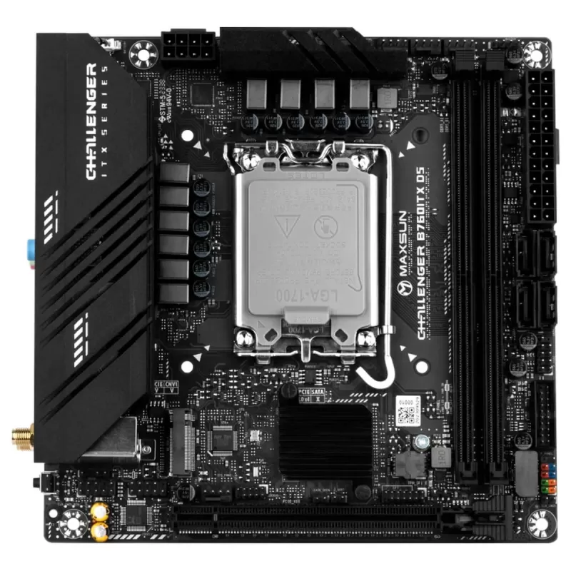 Материнская Плата MAXSUN Challenger B760ITX D5 WIFI DDR5 LGA1700