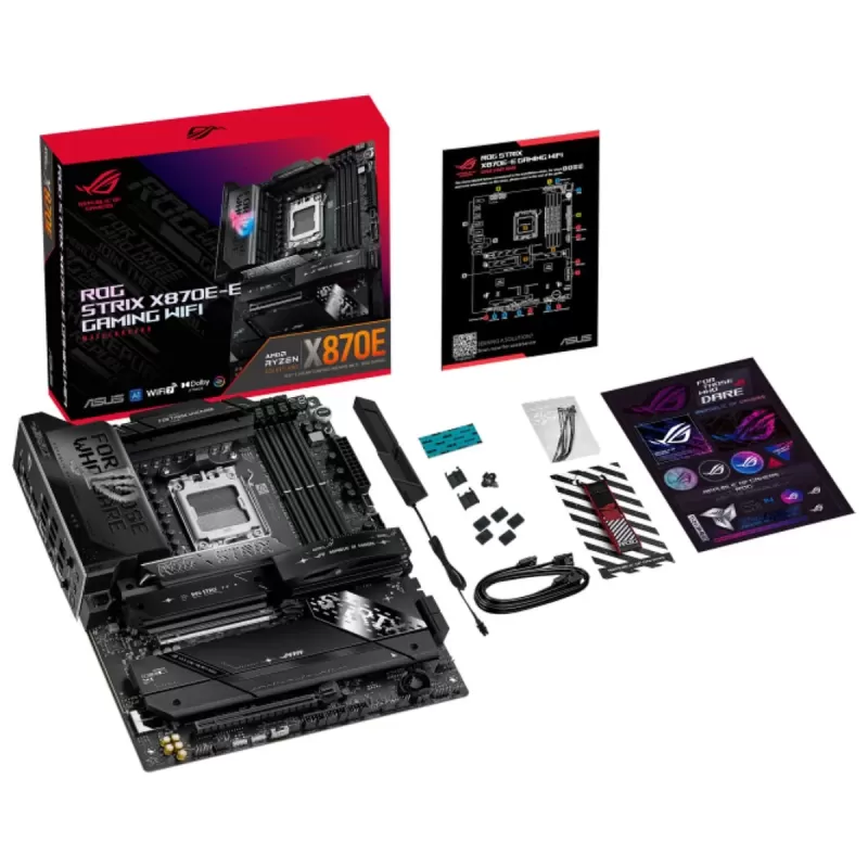 לוח אם Asus ROG STRIX X870E-E GAMING WiFi DDR5 AM5 לוח אם Asus ROG STRIX X870E-E GAMING WiFi DDR5 AM5
