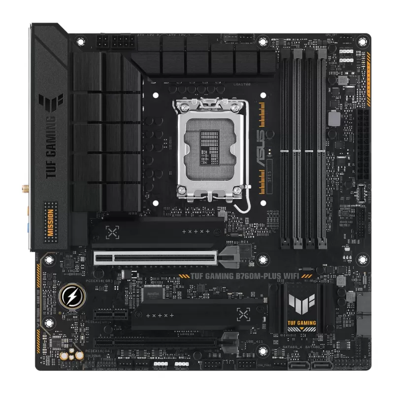 Материнская Плата Asus TUF GAMING B760M-PLUS WiFi DDR5 LGA1700 Материнская Плата Asus TUF GAMING B760M-PLUS WiFi DDR5 LGA1700