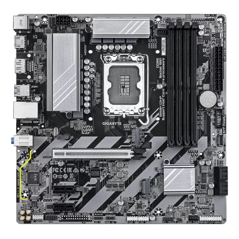 Материнская Плата Gigabyte B860M D3HP DDR5 LGA1851