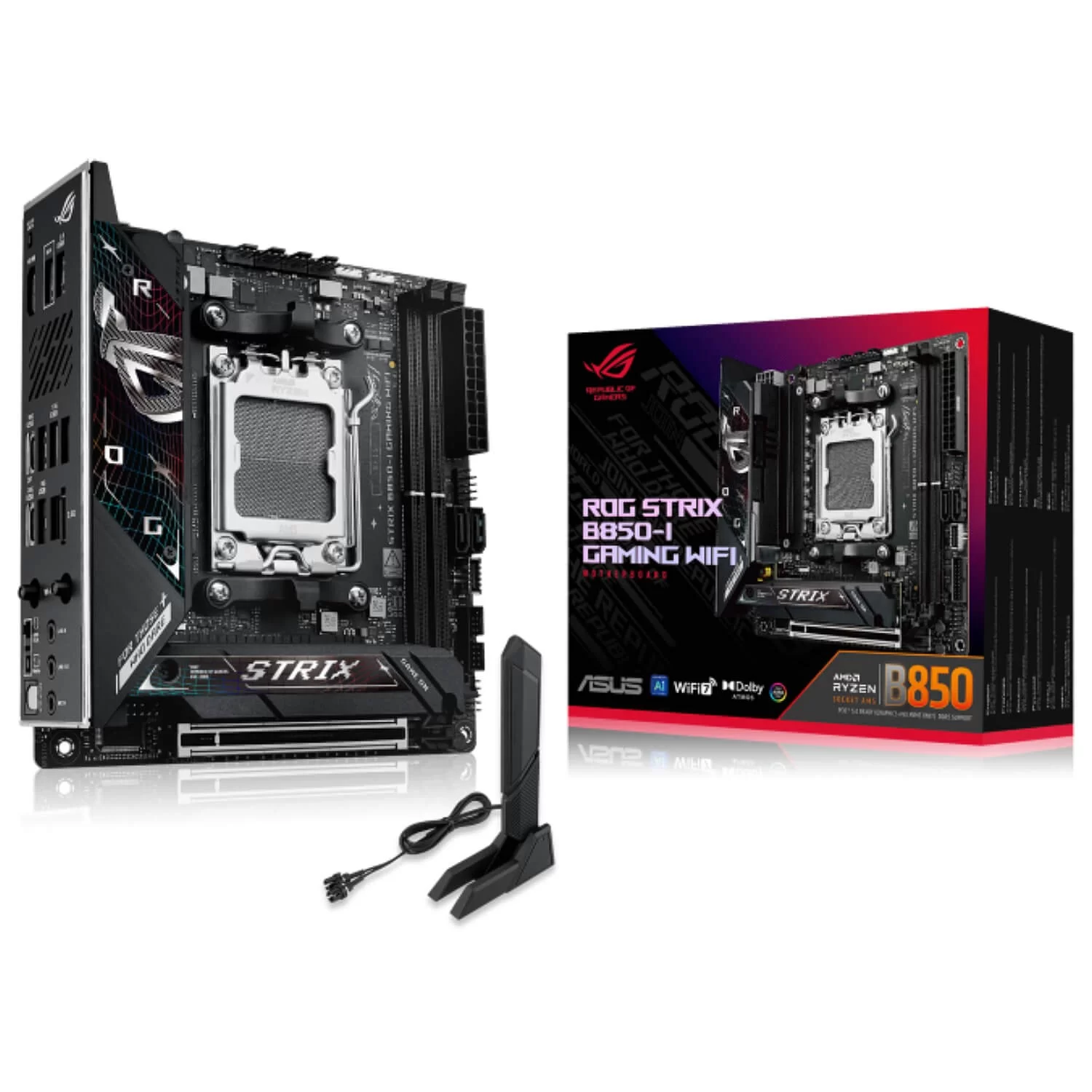 Материнская Плата Asus ROG STRIX B850-I GAMING WIFI DDR5 AM5