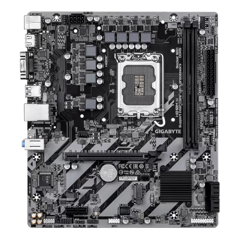 Motherboard Gigabyte H810M H DDR5 LGA1851 Motherboard Gigabyte H810M H DDR5 LGA1851