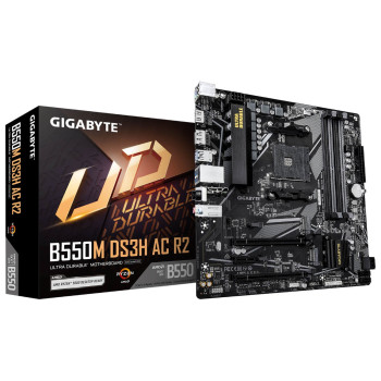 Материнская Плата Gigabyte B550M DS3H AC R2 DDR4 AM4